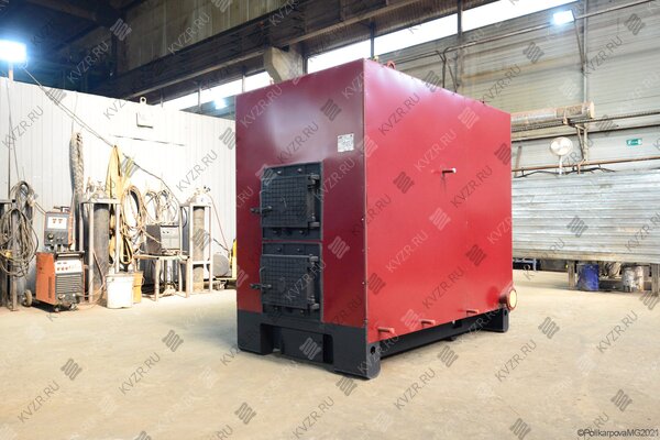 Котел 500 кВт угольно дровяной