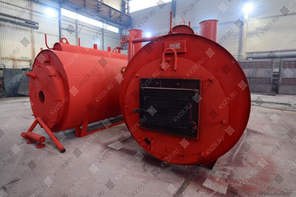 Парогенератор 300 кг на отработанном масле производственный